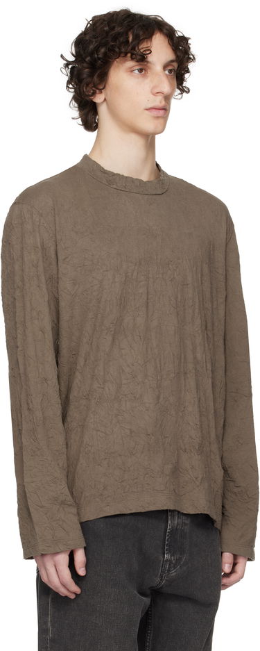 T-shirt OUR LEGACY Our Legacy Big Longsleeve T-Shirt Brun | M2256BOC, 1