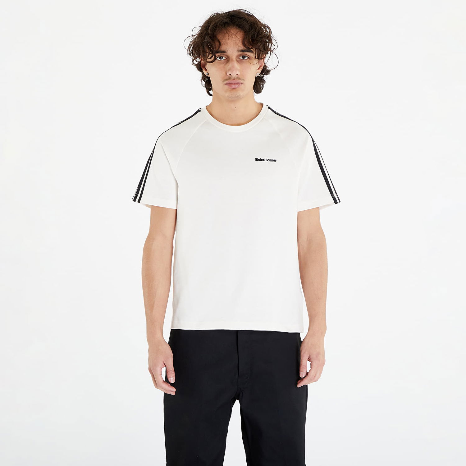 T-shirt adidas Originals Wales Bonner x Short-Sleeve Tee Hvid | IT9788, 0