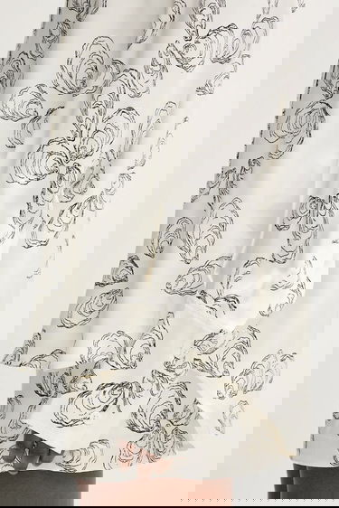 Skjorte Anine Bing Anine Bing Avalon Relaxed Silk Shirt Hvid | A.07.10545, 3