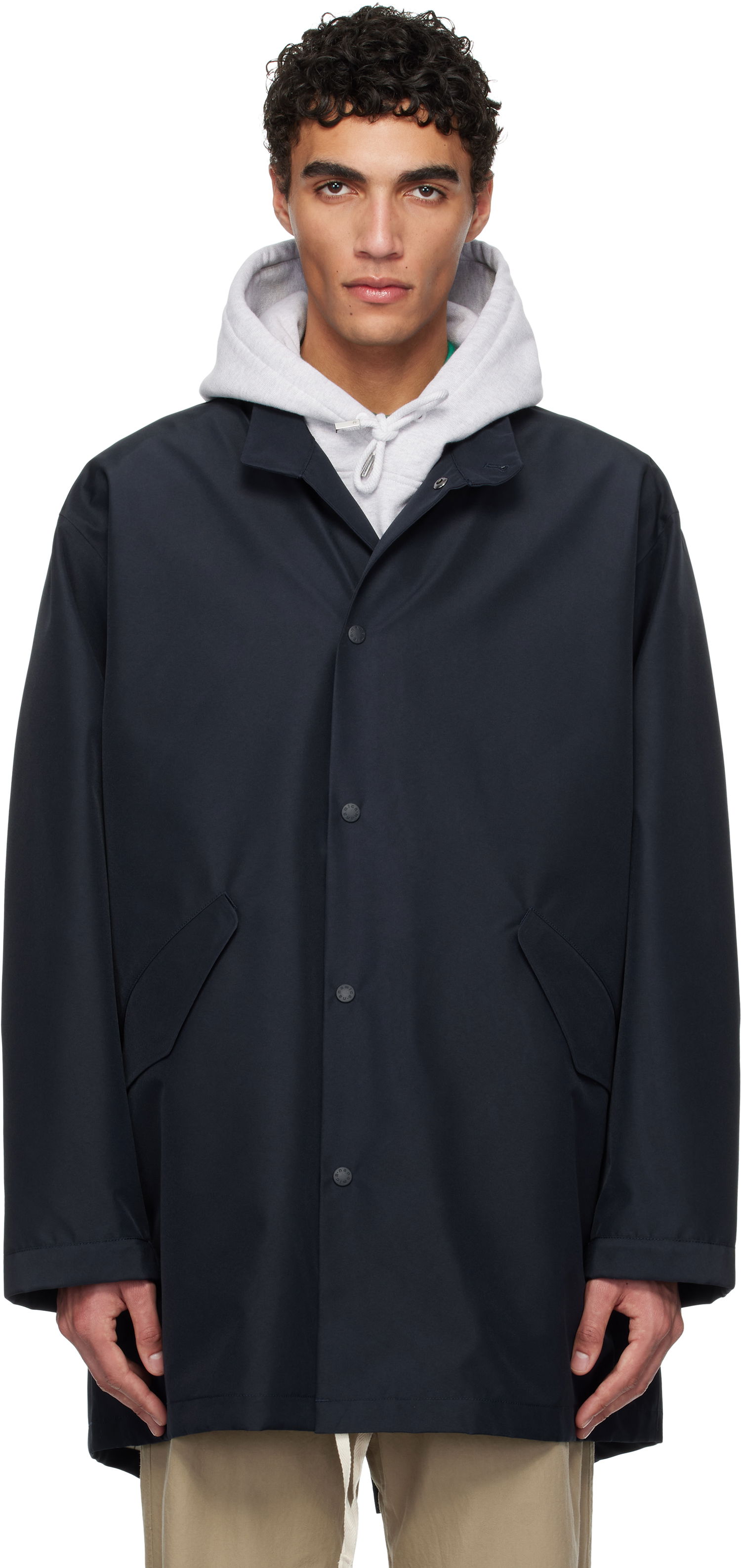 Regnfrakke NANAMICA nanamica GORE-TEX Shell Jacket Mørkeblå | S25SA040U, 0