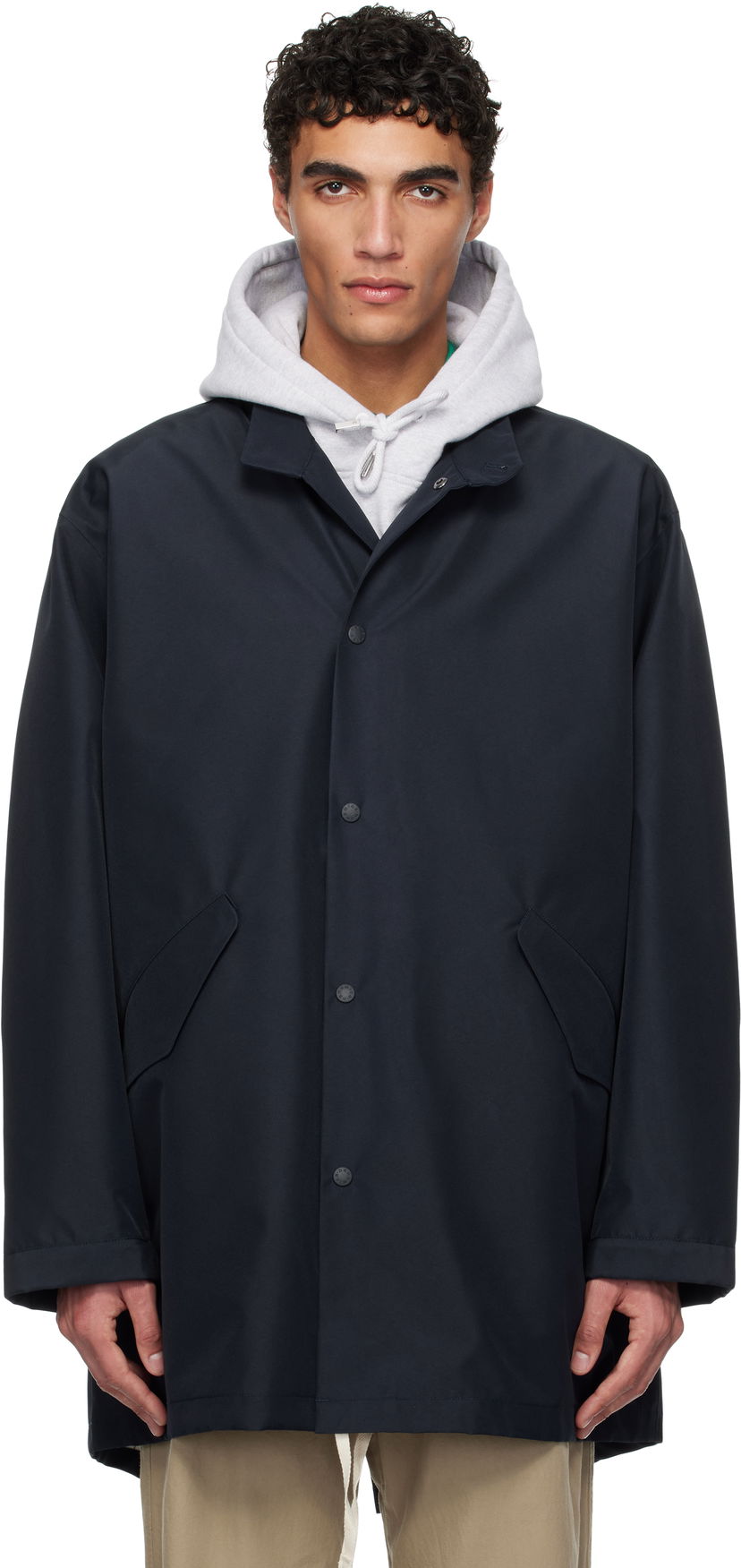 Regnfrakke NANAMICA nanamica GORE-TEX Shell Jacket Mørkeblå | S25SA040U
