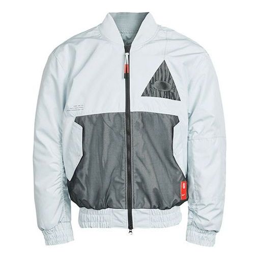 Bomberjakke Nike Kyrie Patchwork Basketball Jacket Blå | CK6671-043