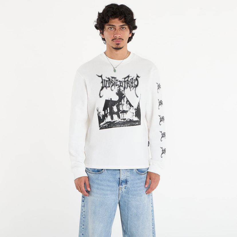 T-shirt Wasted Paris Wasted Paris Ignited Thermal Long Sleeve T-Shirt Hvid | WP_000296