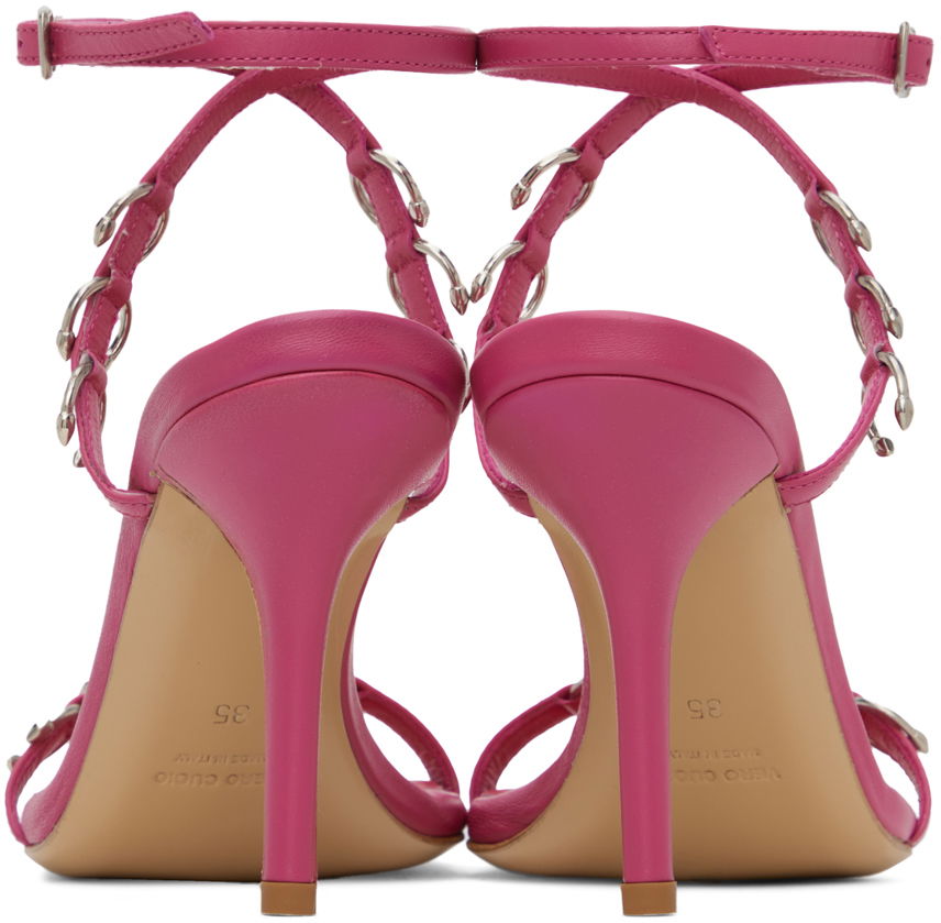 Skopleje Miaou GIABORGHINI Reno Heeled Sandals Lyserød | RESA-LNAP, 1