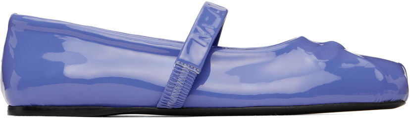 Sneakers og sko Marni Marni Little Bow Ballerina Flats Lilla | MJMS007700 P0410