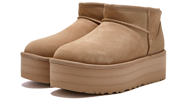 Sneakers og sko UGG Classic Ultra Mini Platform Beige | 1135092-MDSD, 3