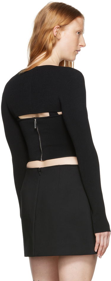 Nederdel Dion Lee Dion Lee Tank Top and Cardigan Set Sort | A7460P21, 2