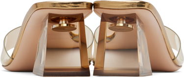 Tilbehør Gianvito Rossi Gianvito Rossi Cosmic Heeled Mules Metalisk | G11320-55PLE-GME, 1