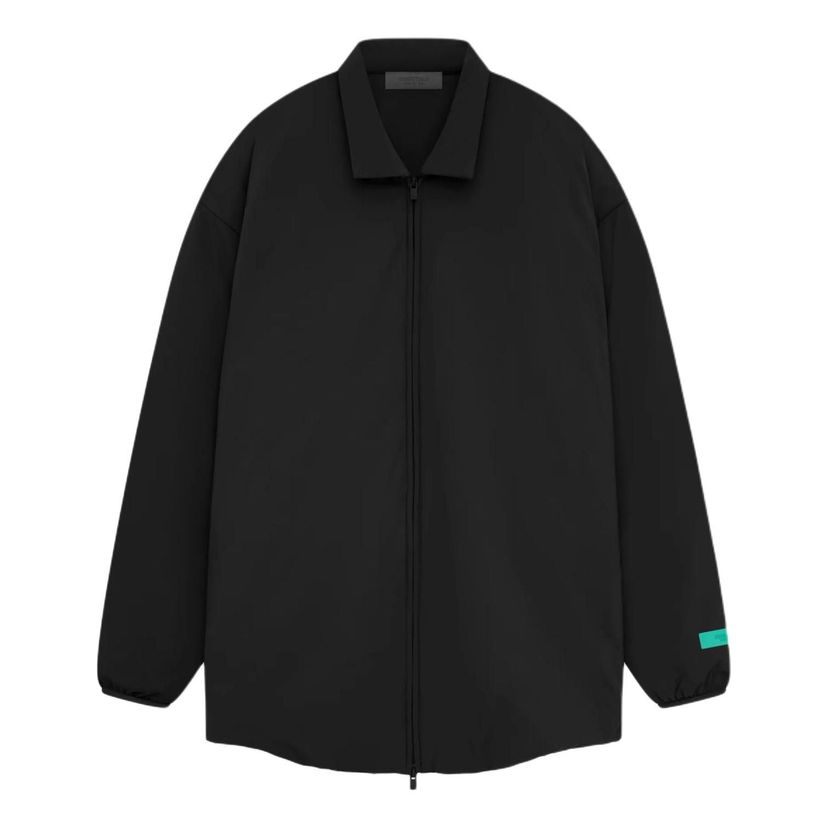 Vindjakke Fear of God Essentials Filled Shirt Jacket Sort | 202SP244494F