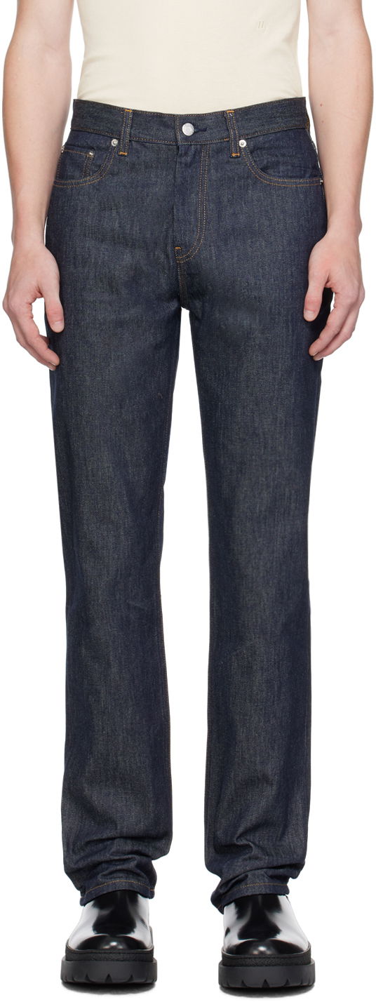 Jeans Helmut Lang Slim Jeans Mørkeblå | O02DM202