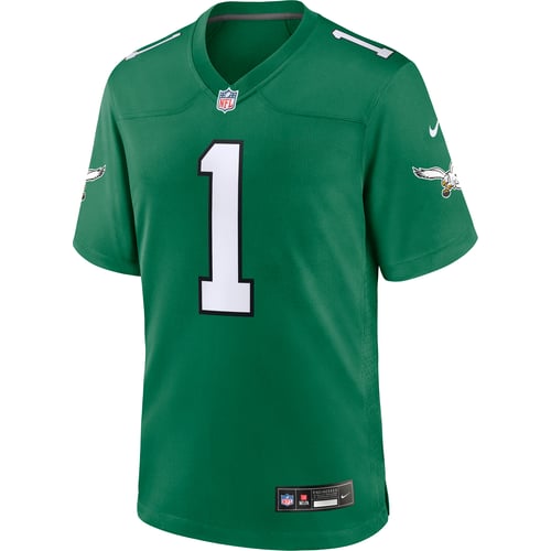 Jersey Nike NFL Philadelphia Eagles Jalen Hurts Jersey Grøn | 67NM-03T7-86F-CY0