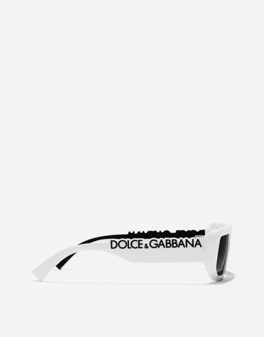 Solbriller Dolce & Gabbana Dolce & Gabbana Dg Logo Sunglasses Hvid | VG6203VN2879V000, 2