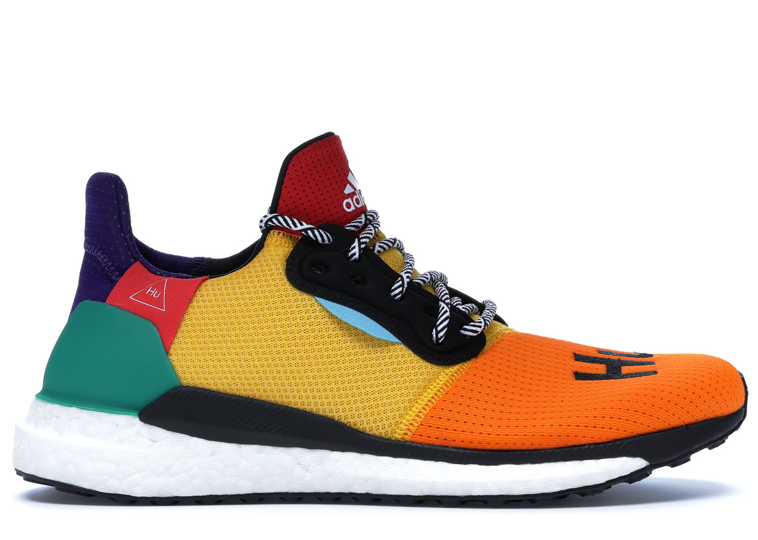 Sneakers og sko adidas Originals Solar Hu Glide Multi-Color Gul | BB8042, 0