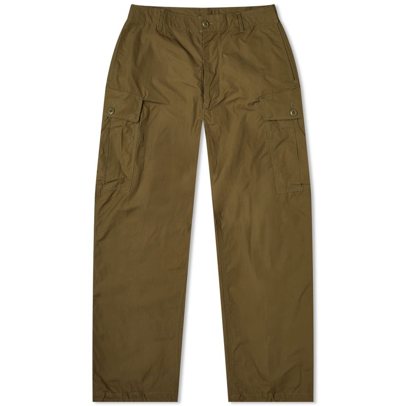 Cargo bukser BEAMS Beams Plus Mil 6 Pocket Ripstop Pants Grøn | 3824-0081-803-67