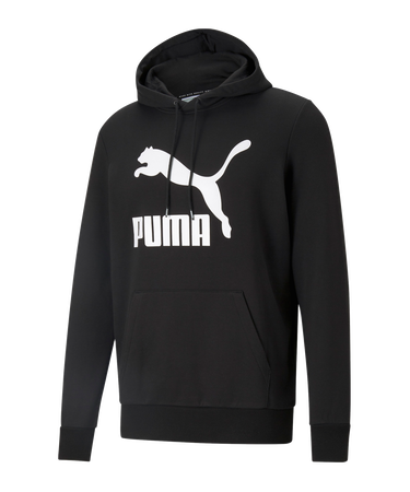 Sweatshirt Puma Hoodie Classics Sort | 53008401, 0