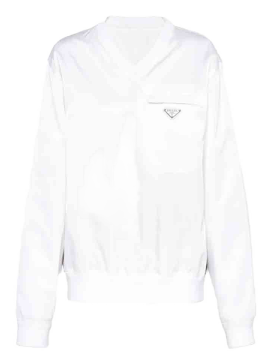 Sweatshirt adidas Originals for Prada Re-Nylon Hvid | UJL206_1WQ8_F0AA1_S_212