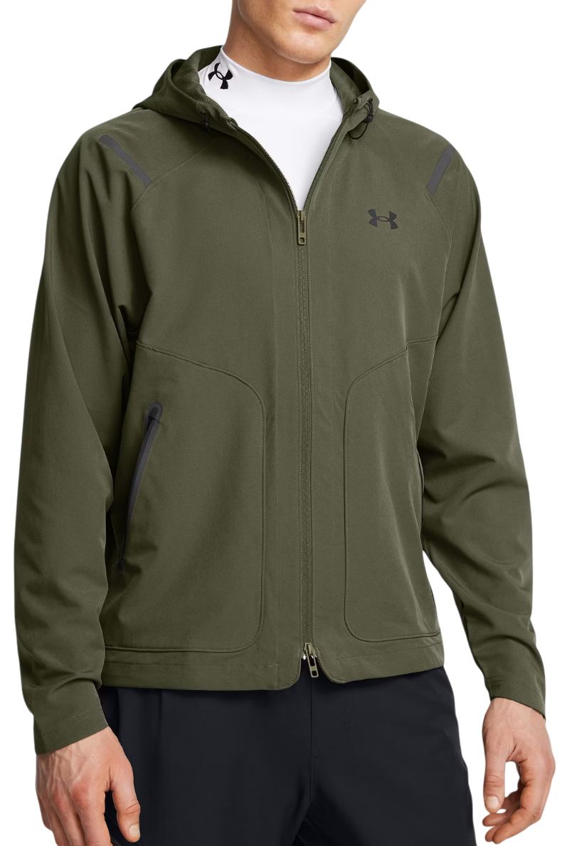 Sweatshirt Under Armour Unstoppable Hooded Jacket Grøn | 1389354-390, 0