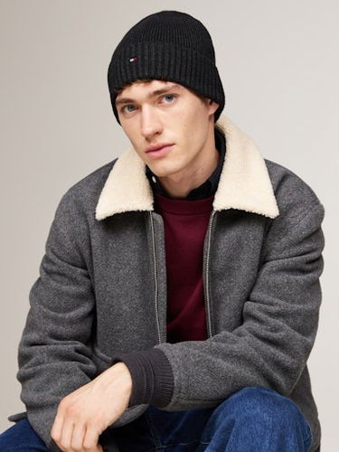 Beanie Tommy Hilfiger Beanie Sort | AM0AM12796PA7, 0