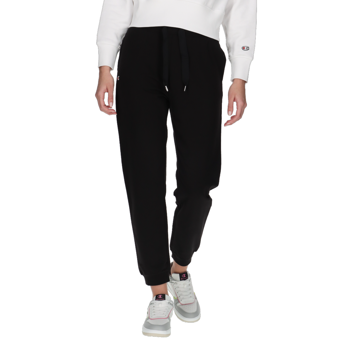 Joggingbukser Champion Simple Jogger Pants Sort | 117611-KK001, 0