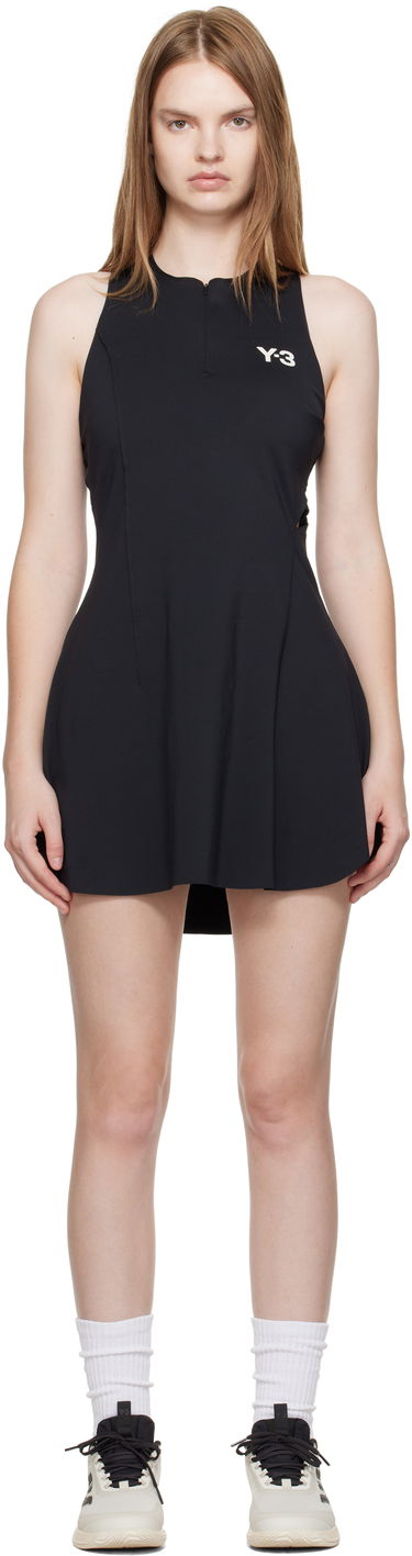Kjole Y-3 US Open Tennis Pro Sport Dress Sort | JZ9304, 0