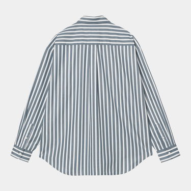 Skjorte Carhartt WIP Long Sleeve Malden Stripe Shirt Flerfarvet | I035334_9, 4