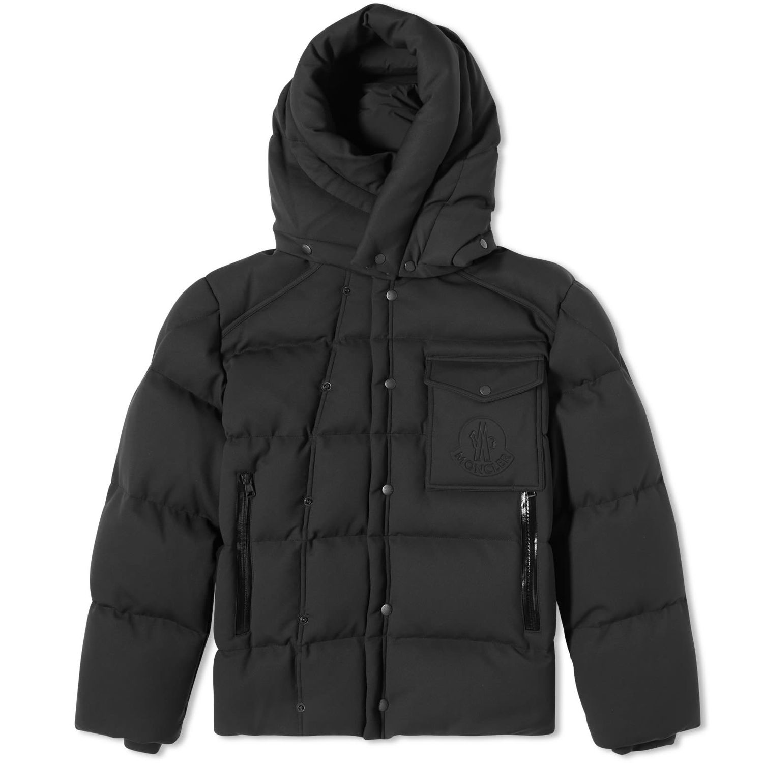 Jakke Moncler Karakorum Down Filled Nylon Jacket Sort | 1A002-89AA6-04-999, 0