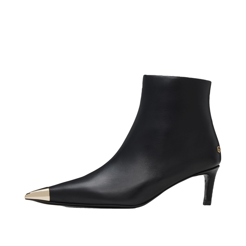 Sneakers og sko Anine Bing Nina Metal Toe Cap Boots Sort | A-14-10319-000