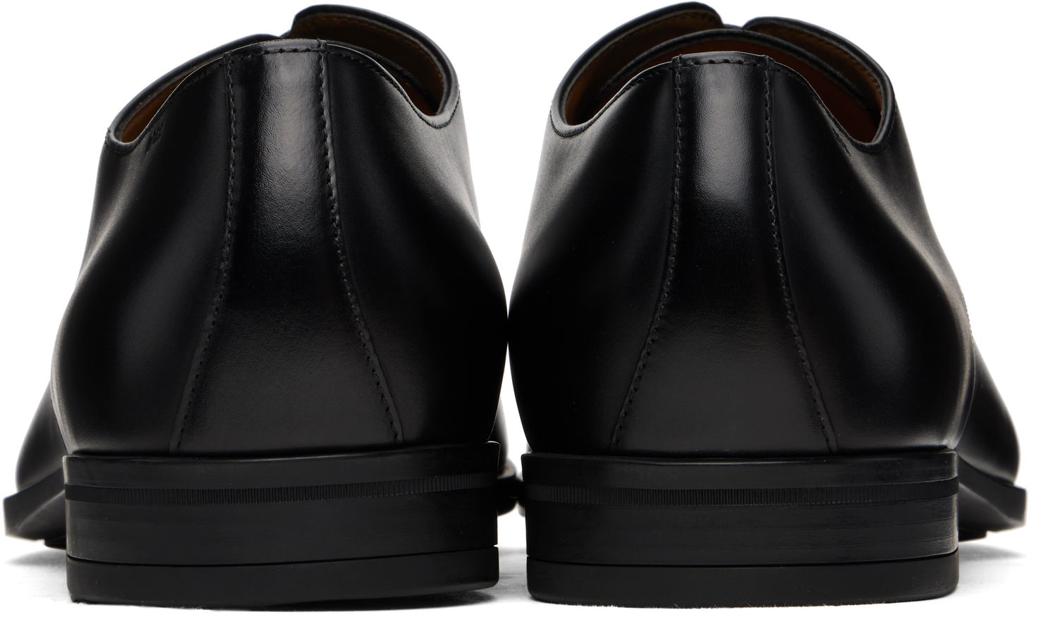 Sneakers og sko BOSS Leather Derbys Sort | 50499842, 1