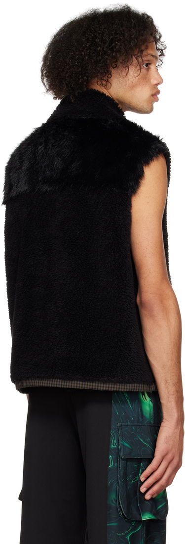 Vest Feng Chen Wang Feng Chen Wang Embellished Faux-Fur Vest Sort | FUF14VS03B, 2