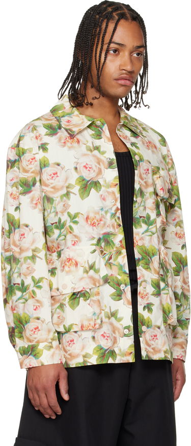 Skjorte Simone Rocha Simone Rocha Multi Pocket Snap Shirt Flerfarvet | 5381D 1268, 1
