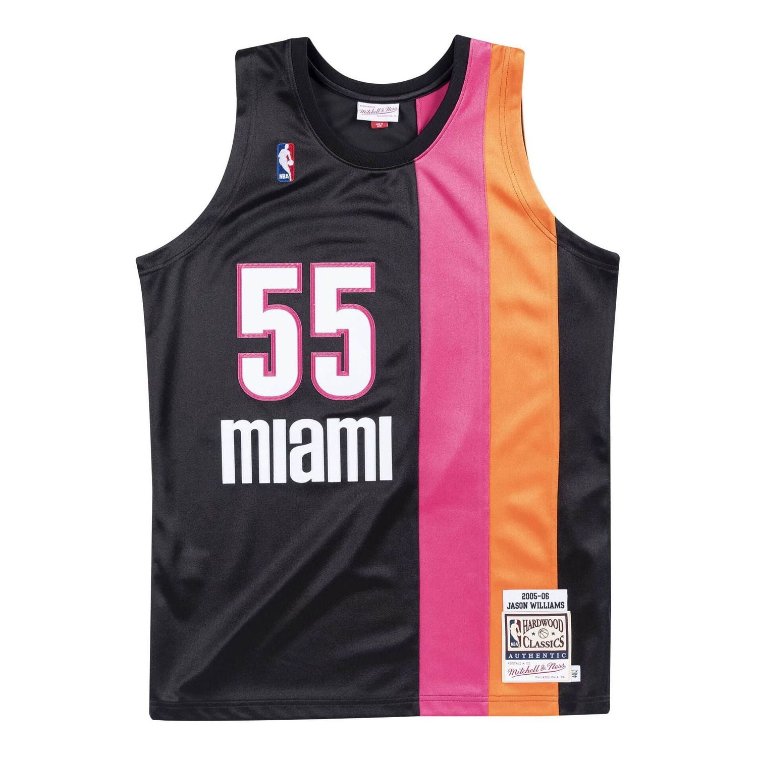 Jersey Mitchell & Ness NBA Miami Heat Jason Williams Jersey Sort | AJY4EL18034-MHEBLCK05JWI, 0