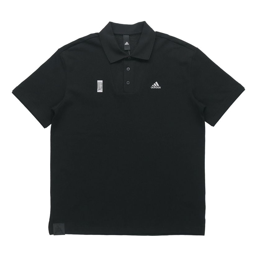 Polo skjorte adidas Originals WJ Minimalistic Short Sleeve Polo Sort | GL0389