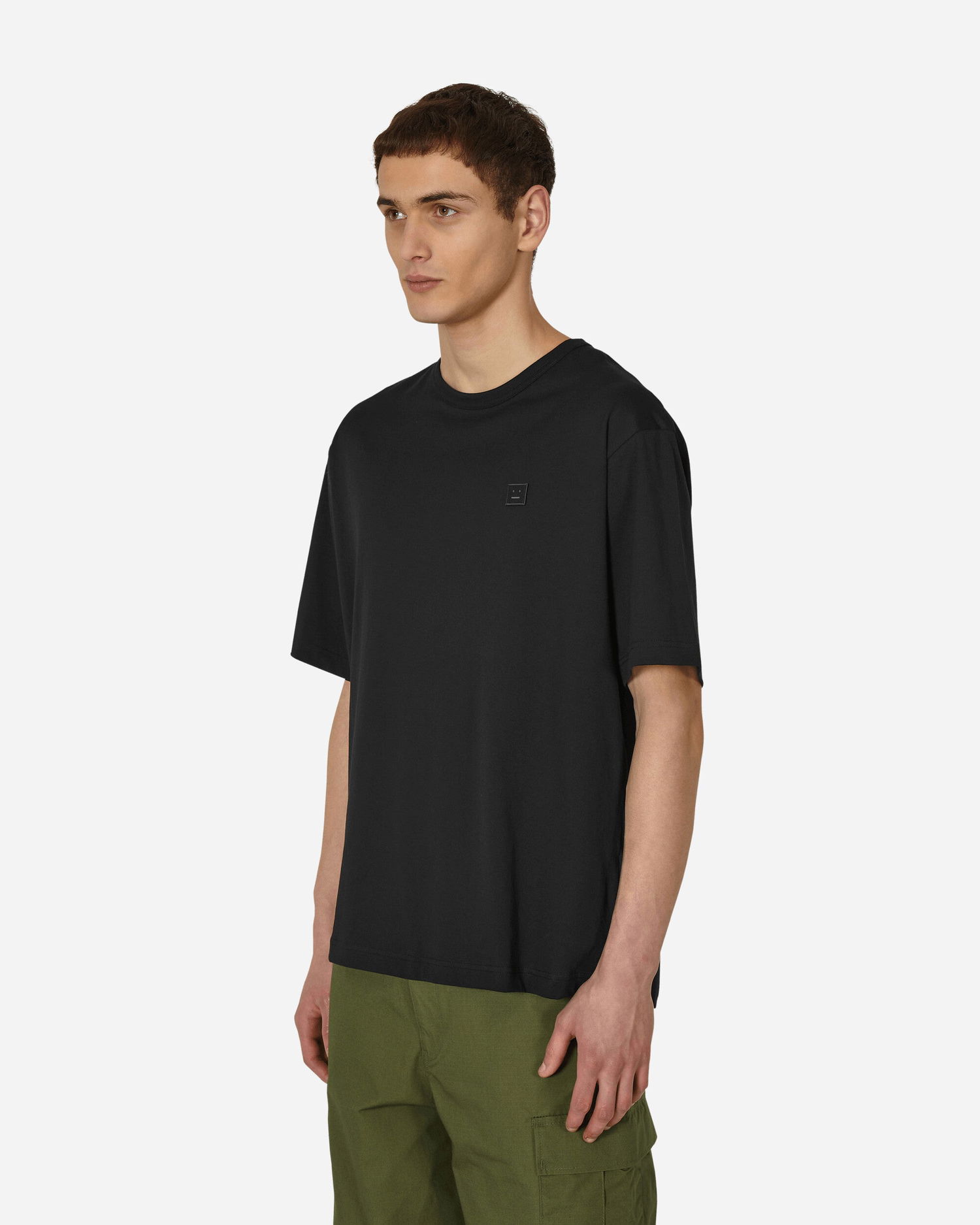 T-shirt Acne Studios Face Logo T-Shirt Sort | CL0206- 900, 1