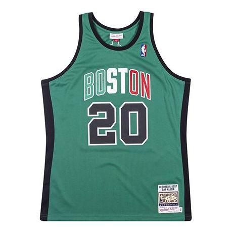 Jersey Mitchell & Ness Mitchell & Ness Boston Celtics Ray Allen Authentic Jersey Grøn | AJY4AC19098-BCEKYGN07RAL, 0
