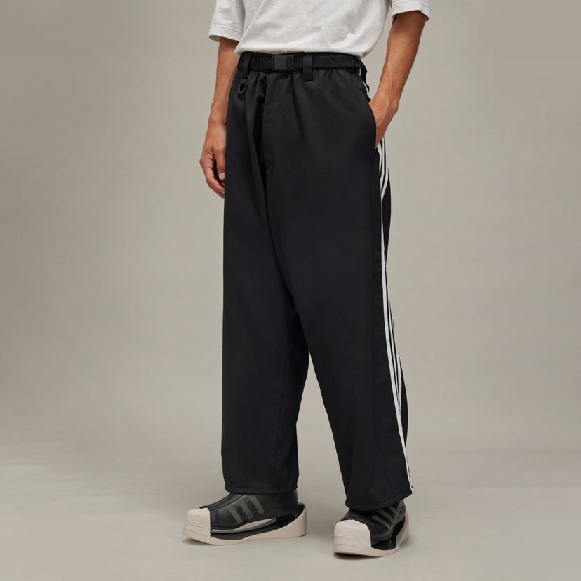Bukser Y-3 Refined Wool Open Wide Trousers Sort | IW7455