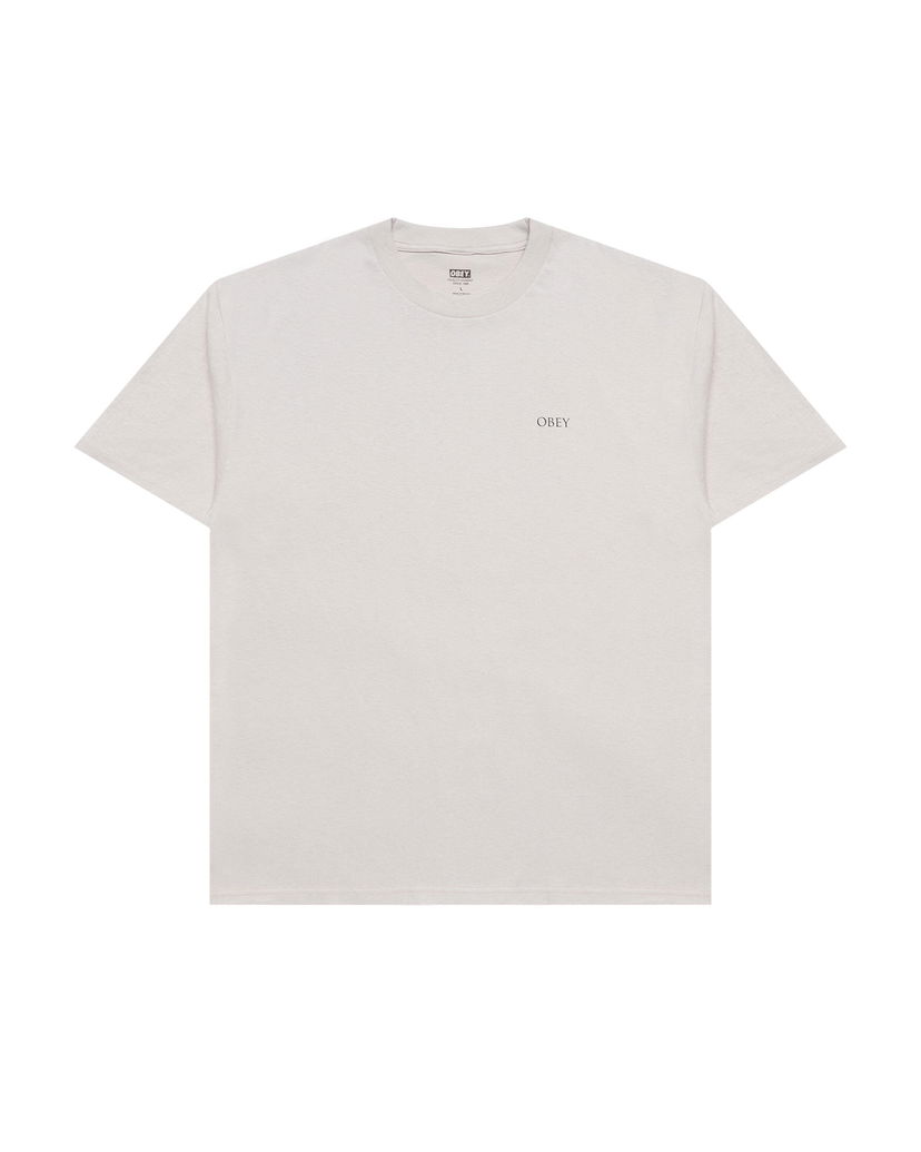 T-shirt OBEY Obey Peace & Justice Statue T-Shirt Beige | 165264238-SIG