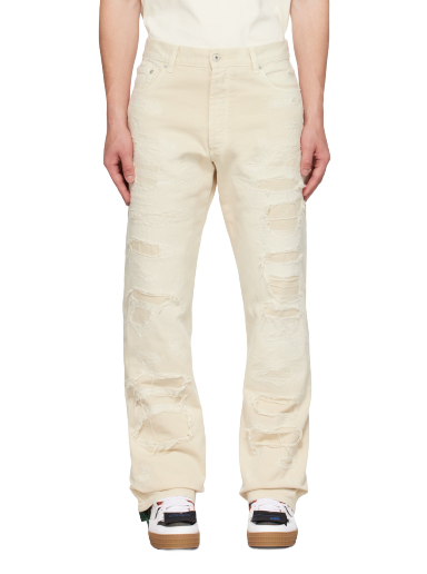 Jeans HERON PRESTON Regular 5-Pockets Jeans Hvid | HMYA011F23FAB0010400