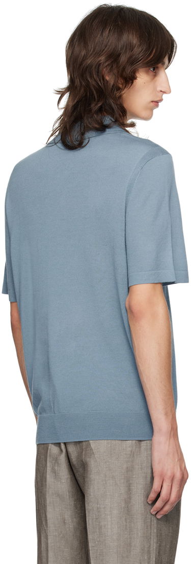 Polo skjorte Paul Smith Paul Smith Spread Collar Polo Blå | M1R-903Y-M02093-42, 2