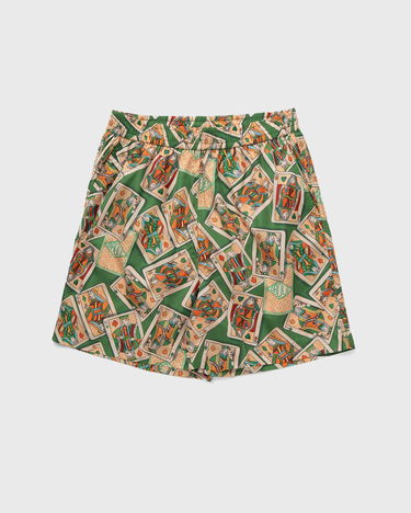 Shorts Drôle de Monsieur Le Short Plage Jeu de Cartes Beige | D-BS141-PL136-GN, 0