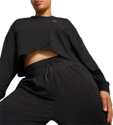 Træningsdragt Puma Puma CLOUDSPUN HW Wide Leg Pants Sort | 525764-01, 3
