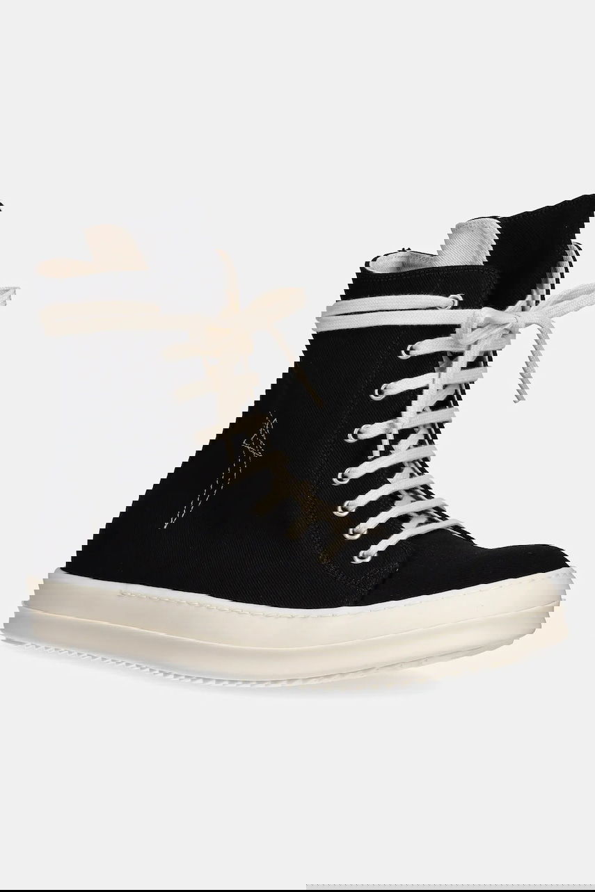 Sneakers og sko Rick Owens Rick Owens DRKSHDW Vegan High-Top Sort | DU02E7807.DOEM8, 0