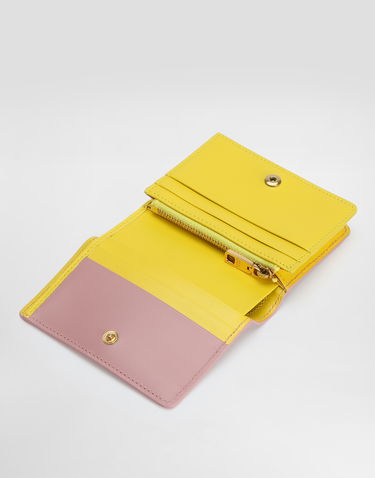 Tegnebog Dolce & Gabbana Dolce & Gabbana Calfskin Wallet with DG Logo Lyserød | BI1211A9M758B407, 3
