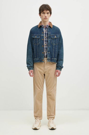 Bomberjakke Human Made Blanket Lined Denim Work Jacket Blå | HM28JK010, 5