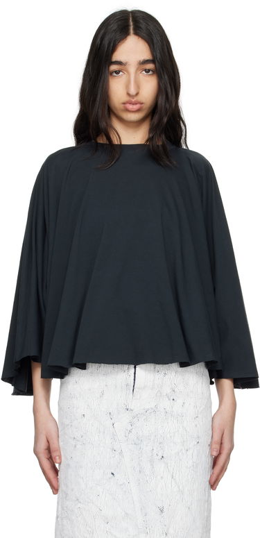 Sweater Maison Margiela MM6 Maison Margiela Jersey Batwing Top Sort | S62NH0038 M20115, 0
