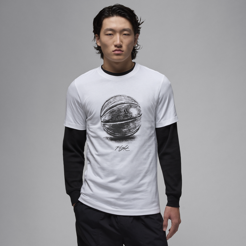 T-shirt Jordan T-Shirt Print Hvid | FZ1993-100