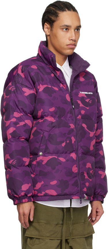 Puffer jakke BAPE Camo Reversible Down Jacket Lilla | 001DNK801007M, 1