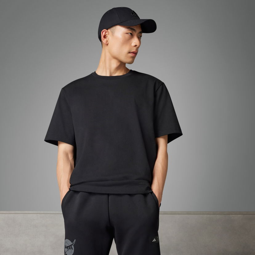 T-shirt adidas Performance NASA Crossover T-Shirt Sort | JE3133