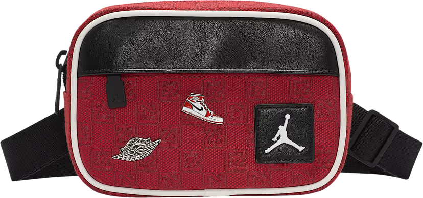 Taljetaske Jordan Jordan Jam 23 Monogram Camera Bag Rød | ma0981-h15