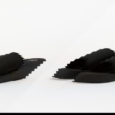 Sneakers og sko CALVIN KLEIN Jeans Beach Wedge Slide Ca Black Sort | YW0YW01725 0GJ, 5