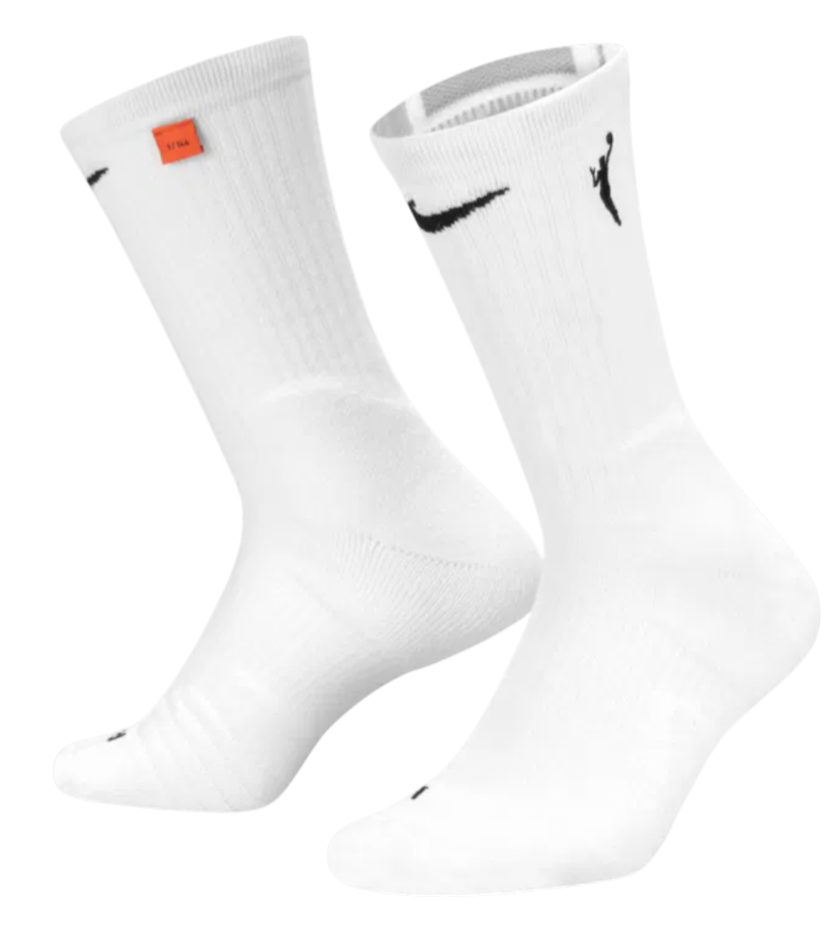 Sokker Nike WNBA Elite Basketball Socks Hvid | dn1035-100